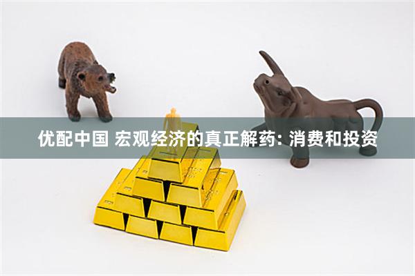 优配中国 宏观经济的真正解药: 消费和投资