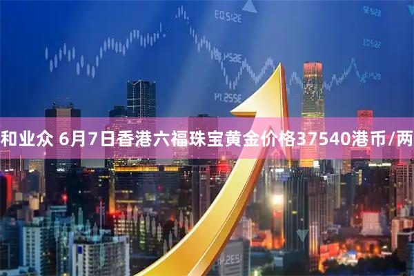 和业众 6月7日香港六福珠宝黄金价格37540港币/两