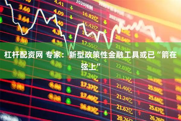 杠杆配资网 专家：新型政策性金融工具或已“箭在弦上”