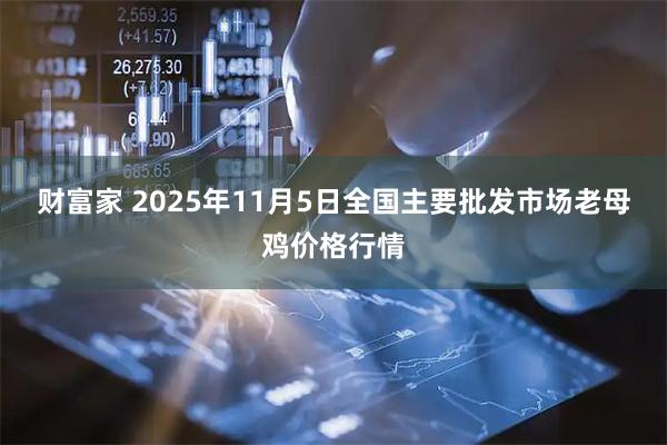 财富家 2025年11月5日全国主要批发市场老母鸡价格行情